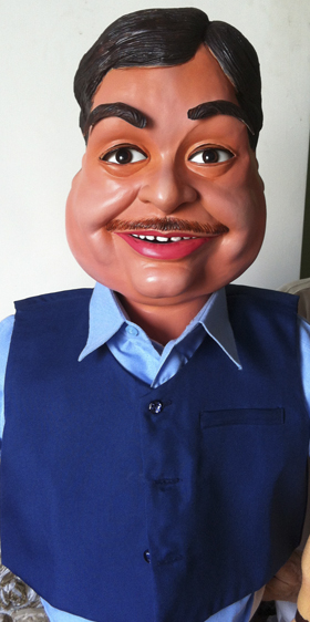 Nitin Gadkari Puppet