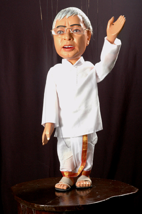 Lalu Prasad Yadav Puppet